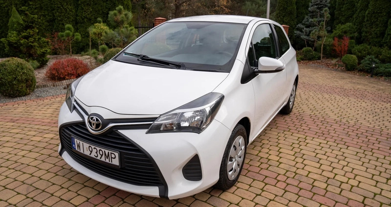 Toyota Yaris cena 32500 przebieg: 114400, rok produkcji 2015 z Sieradz małe 92